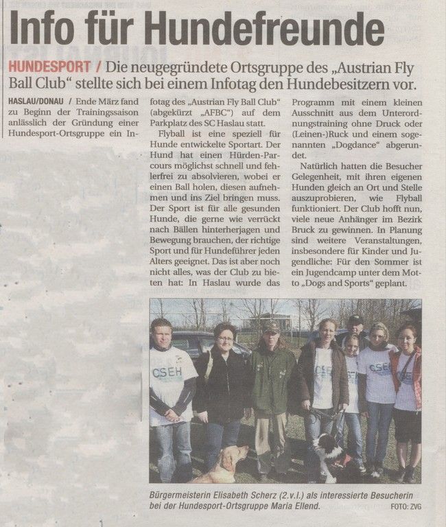 Rückblick 2010: Vereinsjahr 2010